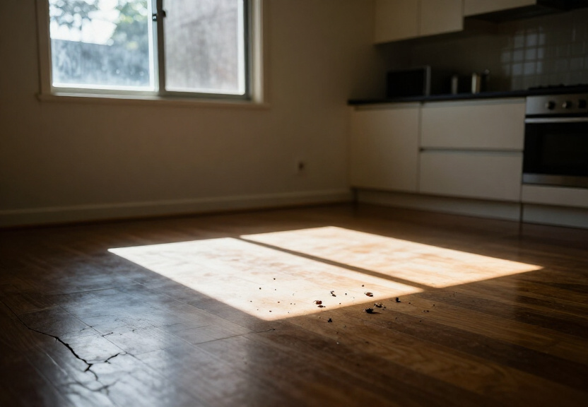 Bed bug infestation in a Haymarket apartment before treatment